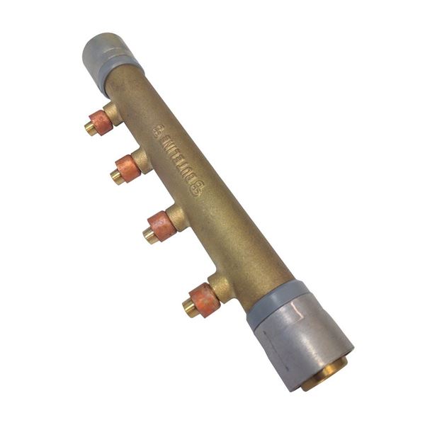 Picture of Buteline Brass Manifold 22mm inlet, 3 x 10mm outlet