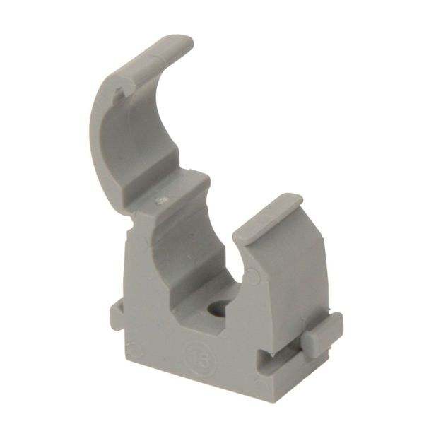 Picture of Buteline Interlockable Hinged Pipe Clip 16mm