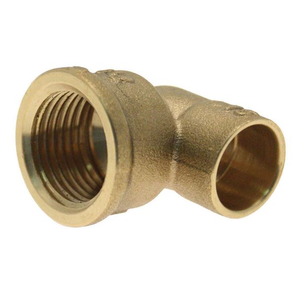 Picture of EndFeed Female Iron Elbow Adaptor 15mm x ½" DZR