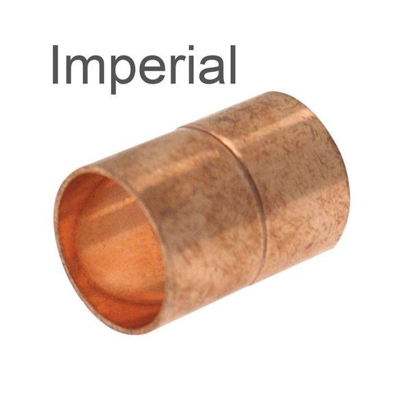 Picture of EndFeed Imperial to Metric Coupler 15mm x ½"