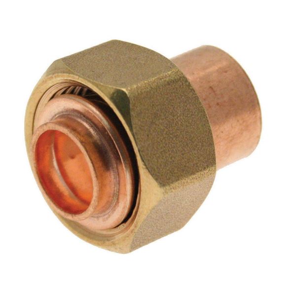 Picture of EndFeed Tap Connector Straight 22mm x ¾"