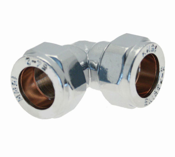 Picture of Compression Elbow Chrome 22mm