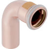Picture of Geberit Mapress Bend With Plain End Gas 90 Deg 28mm