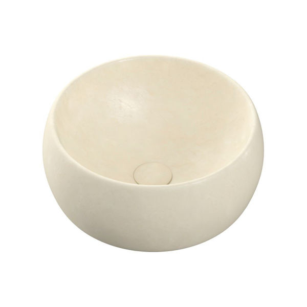 Picture of <3 Cabbage 400mm Ceramic Washbowl - Stone Effect