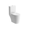 Picture of <3 Leaf Rimless Close Coupled Open Back WC & Soft Close Seat