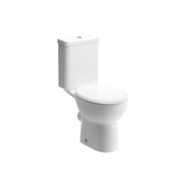 Picture of <3 Fern Close Coupled Open Back WC & Soft Close Seat