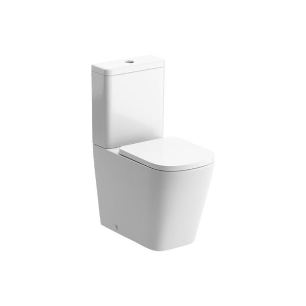 Picture of <3 Fig Rimless Close Coupled Fully Shrouded Short Projection WC & Soft Close Seat