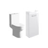 Picture of <3 Pear 410mm F/S Basin Unit & C/C Toilet Pack - White Gloss