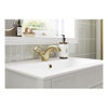 Picture of <3 Sun Floor Standing Bath/Shower Mixer & Shower Kit - Brushed Brass