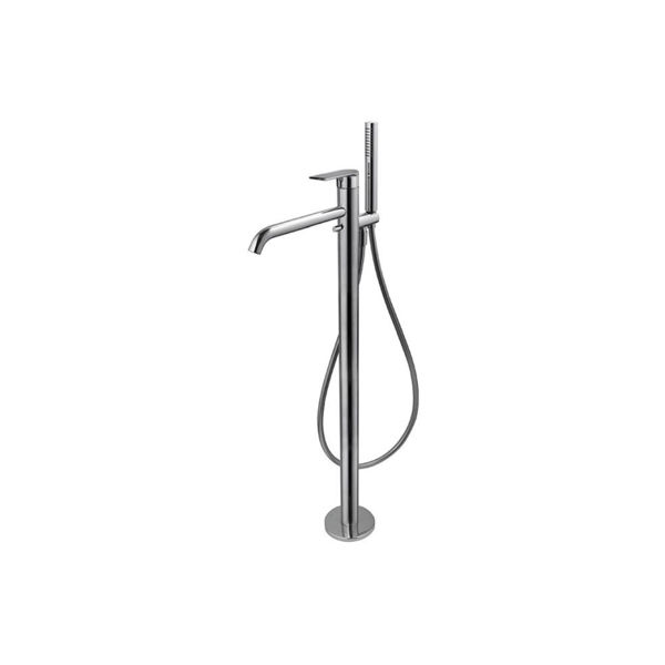 Picture of <3 Fuschia Floor Standing Bath/Shower Mixer - Chrome