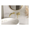 Picture of <3 Pampas Wall Mounted Basin Mixer - Brushed Brass
