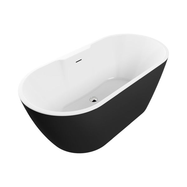 Picture of <3 Tea Free Standing 1655x745x580mm 0TH Bath - Black