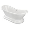 Picture of <3 Satin Free Standing 1760x700x720mm 2TH Bath w/Base - White