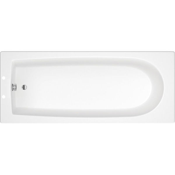 Picture of <3 Polly D Shape Single End SUPERCAST 1700x700x550mm 2TH Bath w/Legs