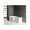 Picture of <3 L-Shape 1700x700-850x410mm 0TH Shower Bath  Panel & Screen (LH)