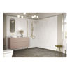 Picture of <3 Apricot 1400mm Wetroom Panel & Support Bar - Brushed Brass