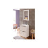Picture of <3 Aronia 815mm 2 Drawer Floor Standing Basin Unit Inc. Basin - White Gloss