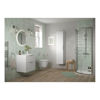 Picture of <3 Berry 610mm Wall Hung 2 Drawer Basin Unit & Basin - Matt White