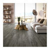 SPC Click Floor Planks Dark Grey Rustic