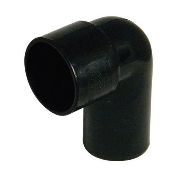 Floplast 50mm Solvent Street  Bend Black WS28B