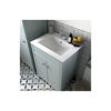 Picture of <3 Bamboo 465mm Tall Boy - Sea Green Ash