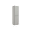Picture of <3 Bass 454mm Wall Hung 2 Door Tall Unit - Grey Gloss