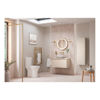Picture of <3 Butterfly 350mm Wall Hung 1 Door Tall Unit - Matt Cotton