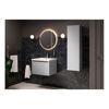 Picture of <3 Butterfly 350mm Wall Hung 1 Door Tall Unit - Matt Mineral Grey