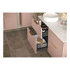 Picture of <3 Berry 815mm Wall Hung 2 Drawer Basin Unit & Basin - Matt White
