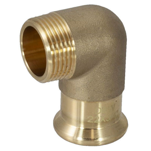 Picture of PEGASUS PressFit Elbow Male 42mm x 1.1/2"
